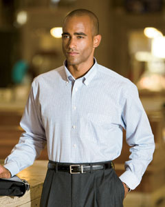 Mens Chestnut Hill Woven Dress Shirts, Custom Embroidered With Your Logo!