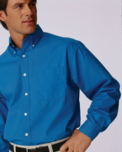 Mens Devon and Jones Woven Dress Shirts, Custom Embroidered With Your Logo!