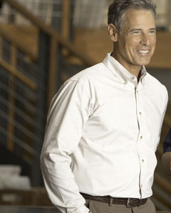 Mens Devon and Jones Woven Dress Shirts, Custom Embroidered With Your Logo!