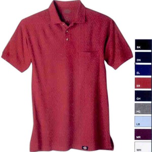 Custom Printed Mens Dickies Golf Polo Shirts