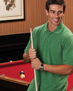 Mens Great Republic Golf Polo Shirts, Embroidered With Your Logo!