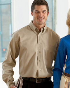 Mens Harriton Woven Dress Shirts, Customized With Your Logo!