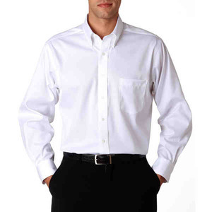Mens Van Heusen Woven Dress Shirts, Custom Embroidered With Your Logo!
