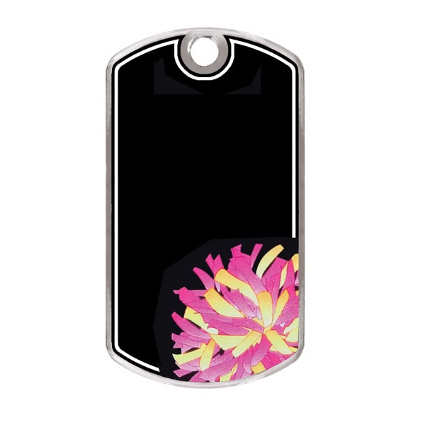 Basketball Full Color Dog Tags, Custom Printed With Your Logo!