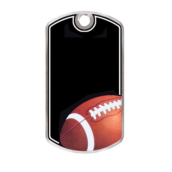 Basketball Full Color Dog Tags, Custom Printed With Your Logo!