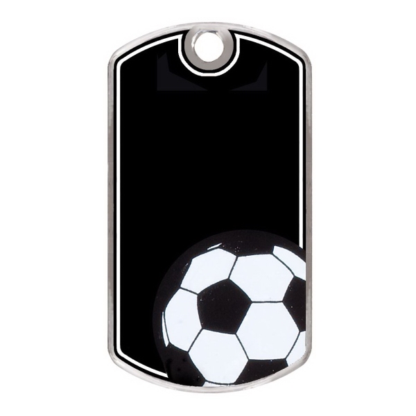 Basketball Full Color Dog Tags, Custom Printed With Your Logo!