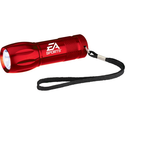 Heavy Duty Metal Flashlights, Custom Printed With Your Logo!