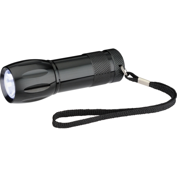 Heavy Duty Metal Flashlights, Custom Printed With Your Logo!