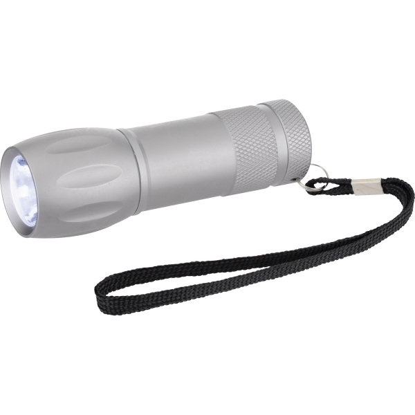 Heavy Duty Metal Flashlights, Custom Printed With Your Logo!