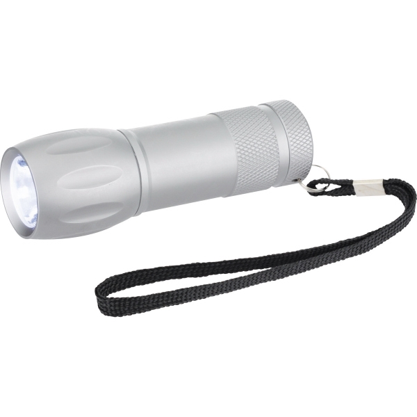 Heavy Duty Metal Flashlights, Custom Printed With Your Logo!