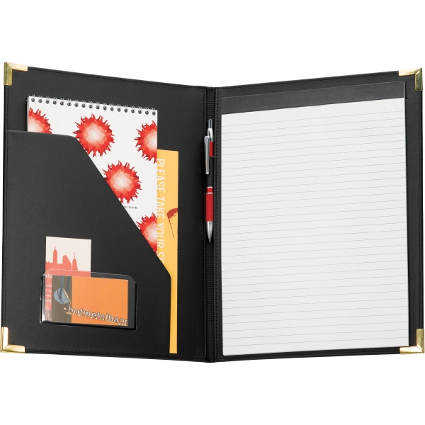 1 Day Service Portfolios with Notepads, Custom Printed With Your Logo!