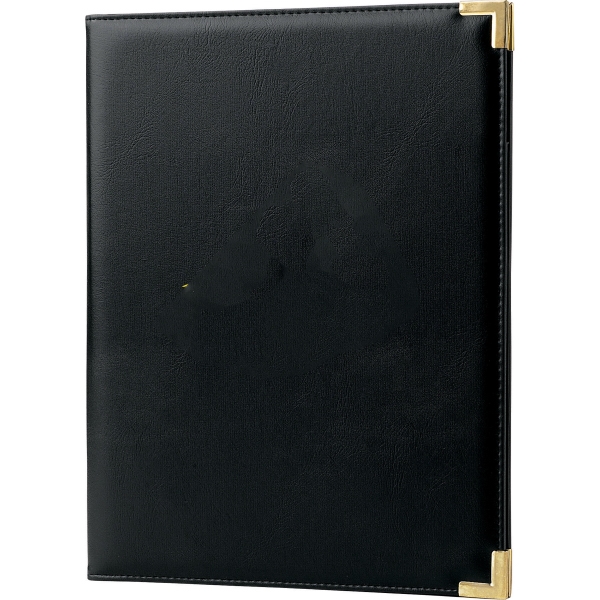 Leatherette Matte Pocket Portfolios, Custom Printed With Your Logo!