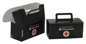 Custom Printed Mini Doctors Bag Boxes with Energy Packs