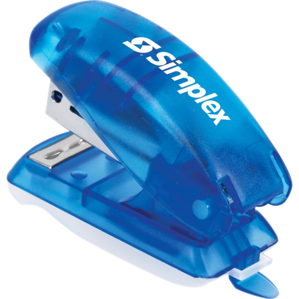 1 Day Service Mini Staplers with Matching Color Staples, Custom Made With Your Logo!