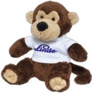 Stuffed Monkeys, Custom Printed With Your Logo!