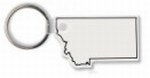 Custom Printed Montana State Shaped Key Tags