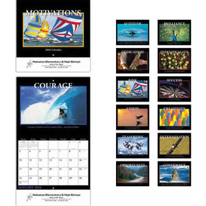 Motivational Executive Calendars, Customized With Your Logo!