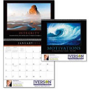Motivations Appointment Calendars, Custom Printed With Your Logo!