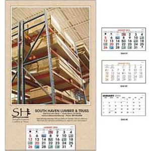 Mount with Custom Grid Custom Calendars, Custom Decorated With Your Logo!