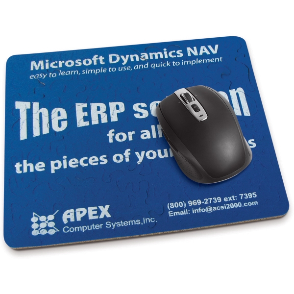 Pieceless Puzzle Mousepads, Custom Imprinted With Your Logo!