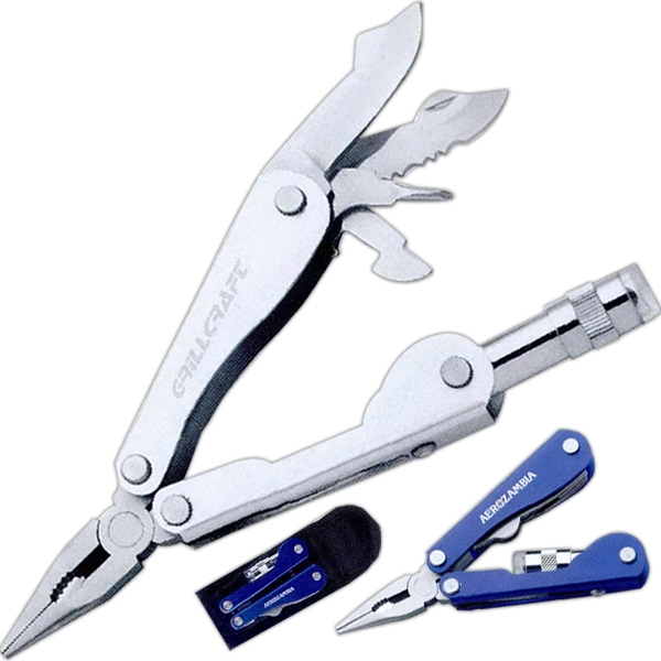 1 Day Service Stainless Steel Multifunction Plier Tools, Custom Imprinted With Your Logo!