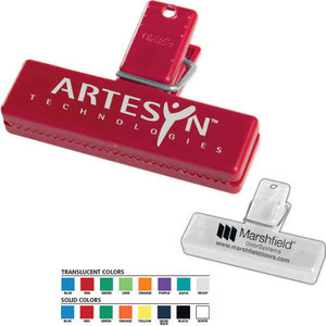 Multi Purpose Bag Clips Under A Dollar, Custom Imprinted With Your Logo!