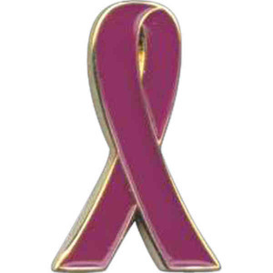 Multiple Myeloma Awareness Ribbon Pins, Custom Imprinted With Your Logo!
