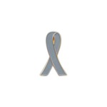 Custom Imprinted Multiple Sclerosis Awareness Ribbon Pins