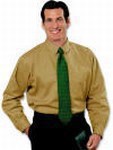 Custom Printed Blue Generation Men's Mustard Twill Shirts
