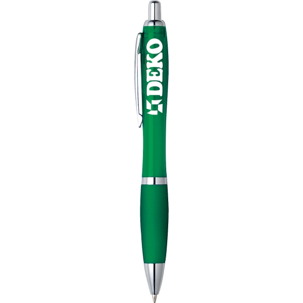 1 Day Service Silver Click Pens, Customized With Your Logo!