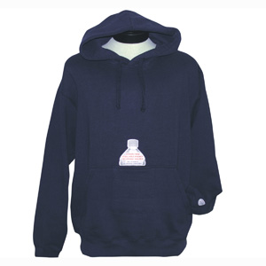 Insulated Bottle Pocket Hoodie Sweatshirts, Screen Printed With Your Logo!