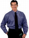 Custom Printed Blue Generation Men's Navy Twill Shirts