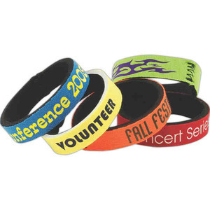 Neoprene Wristbands, Customized With Your Logo!