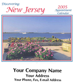 New Jersey Wall Calendars, Custom Imprinted With Your Logo!