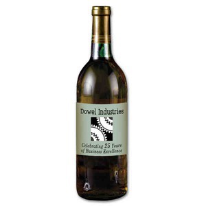 New Years Holiday Wine Bottles, Custom Printed With Your Logo!