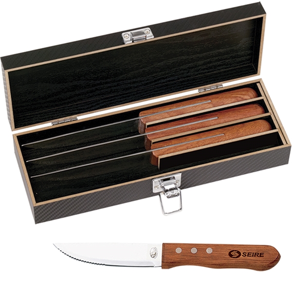 Canadian Manufactured Steak Knife Sets, Custom Made With Your Logo!