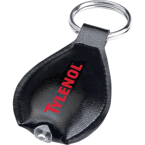 Leatherette Key Lights, Custom Printed With Your Logo!