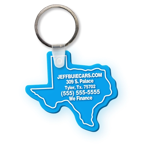 Backhoe Shaped Key Tags, Customized With Your Logo!