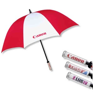 Non Vented Golf Umbrellas, Personalized With Your Logo!