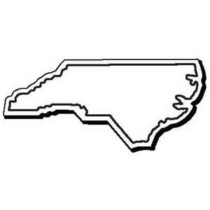 North Carolina Shaped Magnets, Custom Printed With Your Logo!
