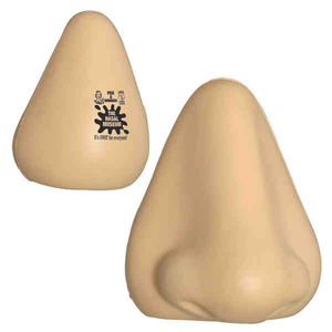 Nose Stressball Squeezies, Custom Imprinted With Your Logo!