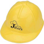 Custom Printed Novelty Plastic Construction Hats