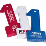 Custom Printed Number One Shaped Ice Scrapers