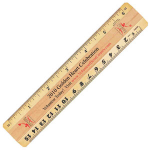 Office Use Rulers, Customized With Your Logo!