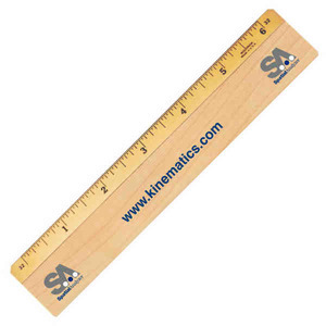 Office Use Rulers, Customized With Your Logo!