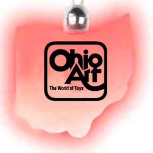 Custom Printed Ohio State Shaped Lighted Necklaces
