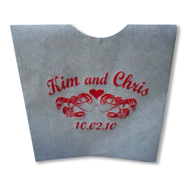 Lobster And Crab Seafood Bibs, Custom Imprinted With Your Logo!