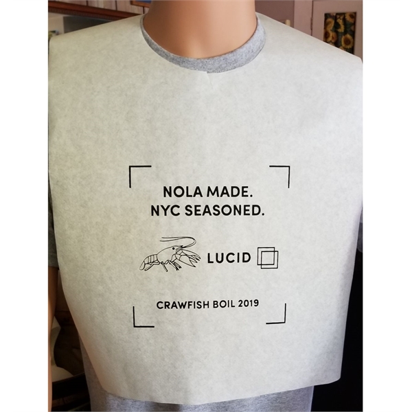 Lobster And Crab Seafood Bibs, Custom Imprinted With Your Logo!