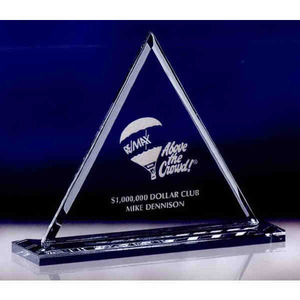 Optic Crystal Unique Crystal Awards, Custom Imprinted With Your Logo!