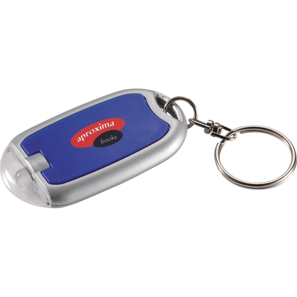 1 Day Service Clear Dome Key Lights, Custom Imprinted With Your Logo!